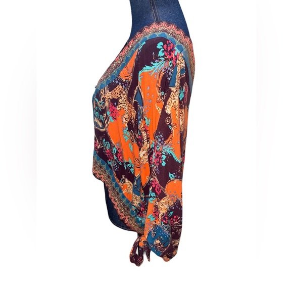 Free People Bohemian Blouse Size Medium - Picture 3 of 6